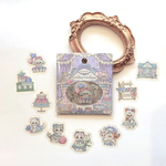 Cherish365【Hydrangea Boutique】マット PET フレークシール 30枚　CHO583