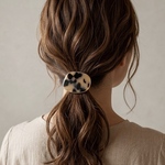 ｜人気｜秋色べっ甲マーブルヘアゴム ヘアアクセサリー  大人ヘアゴム