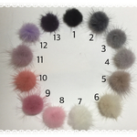 ＊再入荷＊全23色♪ファー4個で340円＊