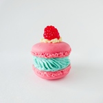 macaron mou/ corail 