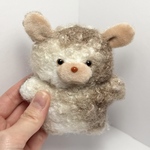 【一点限定】もこのこ No.016｜ハンドメイドぬいぐるみ
