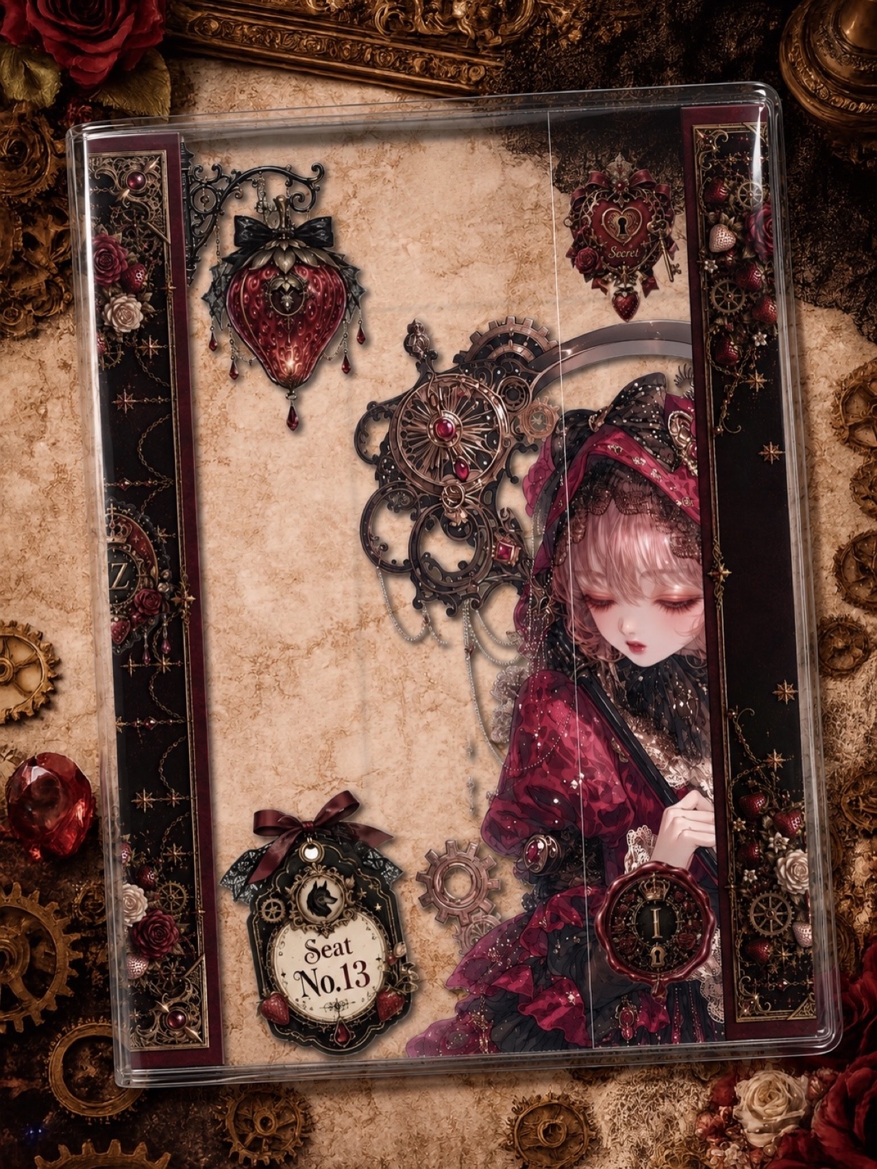 Ichigo Zukin リバーシブルデザインペーパー14種 - nene_hope_heart