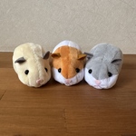 ハムスター　3体セット　手のひらサイズ　ぬいぐるみ　げっしるい　キンクマ　ジャンガリアン　ゴールデン　