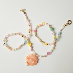 hampten’s　beads necklace 