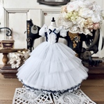 Teeny Fairy's Debutante Dress   (ネイビー×ホワイト)＊No.S253-2608