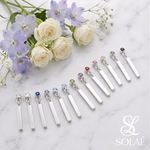 新作/選べるカラー/高品質/受注生産/アレルギー対応/つけっぱなしOK/上品/プラチナ/揺れる/フォーマル/カジュアル/【Stick Pierce.】