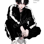 d66 art collage box 人物ステッカー