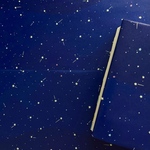 星空柄｜デザインペーパー A4 6枚入り