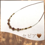 ［再販］蓄光✨とんぼ玉を花束にして💐　ネックレス2026 #minne_new