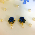 冬のピアス