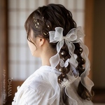 卒業式、成人式＊優しい配色＊ヘッドドレス❤︎16本セット❤︎髪飾り、袴、和装、前撮り、ローケーション