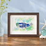魚｜シーグラスアート