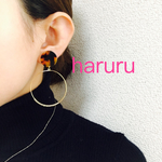 【再販4】大人可愛い♡べっ甲フープピアス