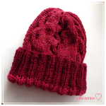 【SALE】【一点物❤︎*。】ボールド系color♡ケーブル帽