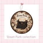  【Steam Punk collection PET】cotton melody / マスキングテープ / 装飾マステ / 人物マステ / PETテープ【第5弾単品販売】