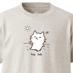 ノージョブ【オートミール】ekot Tシャツ <イラスト：タカ（笹川ラメ子）>