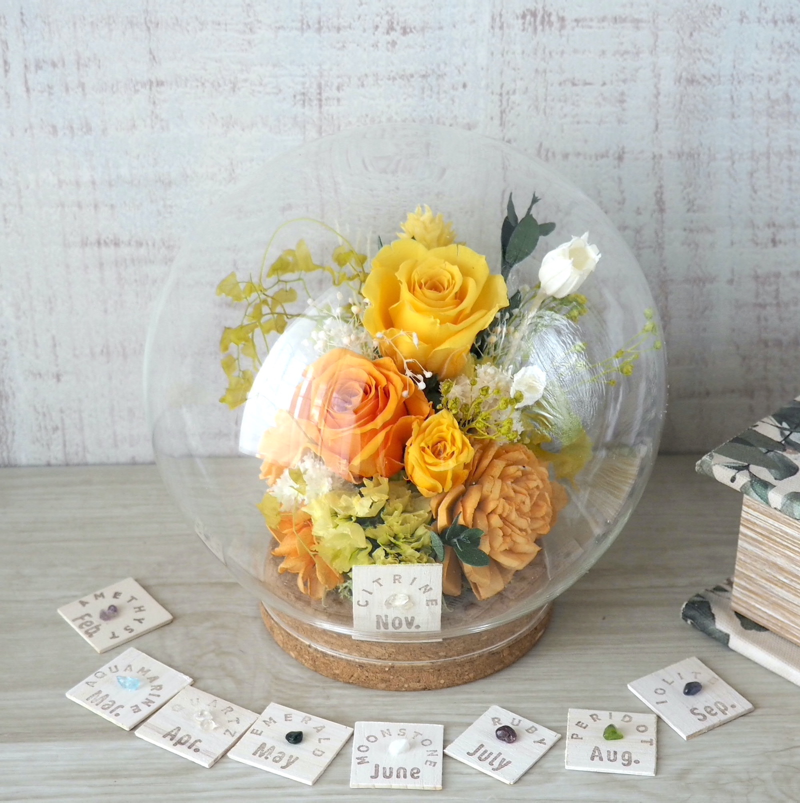 ☆特集掲載作品 ミモザとユーカリのリース Artificial flower - QUEUE