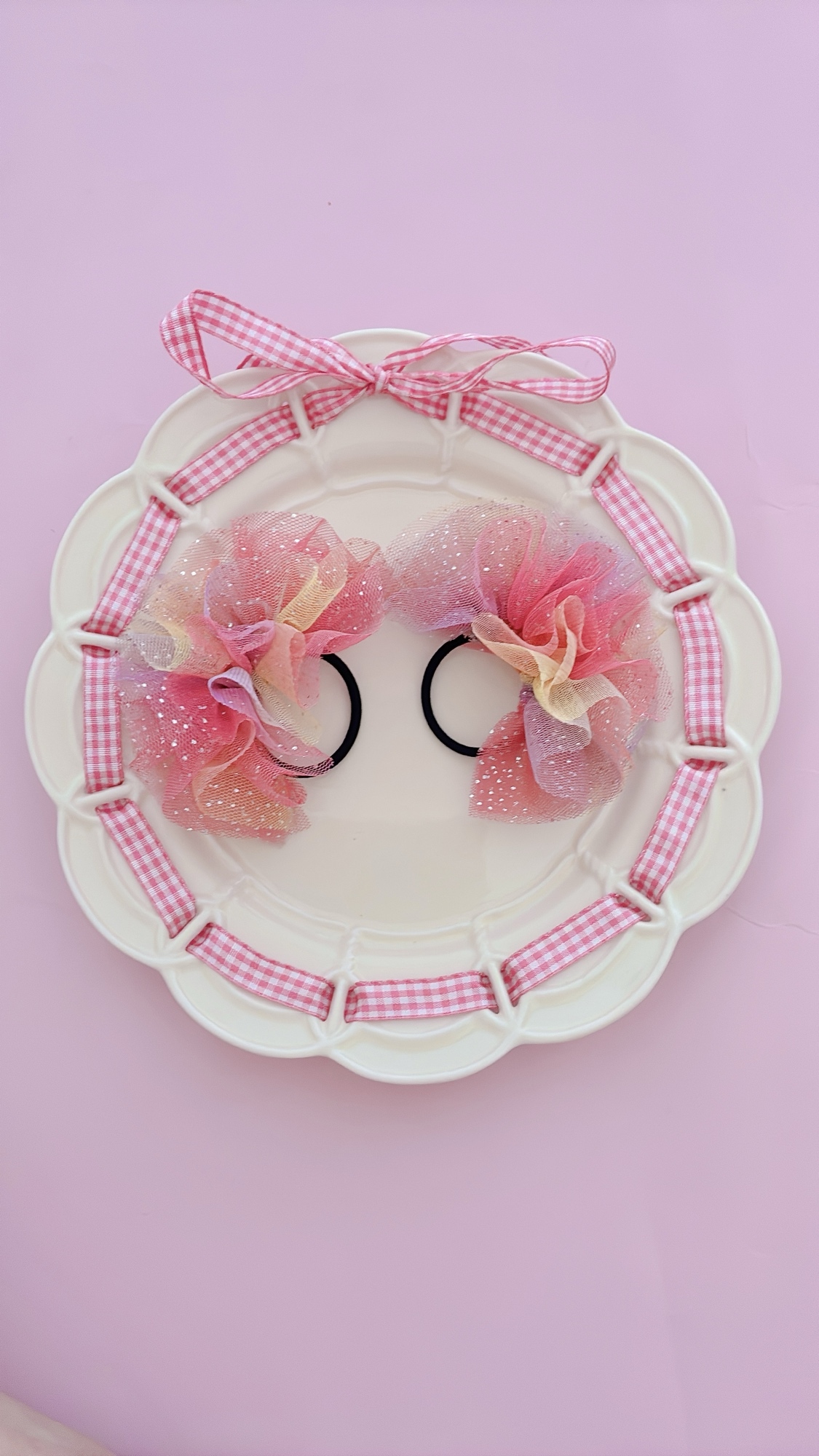 新発売！特別価格で販売中♡甘かわ♡お姫様ヘアクリップ｜シュシュ風