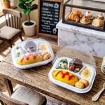 ミニチュア 　シンプル　デイリーランチ(オムライス)　