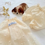 【ML】スノーカットドビーのmoimoiスモック