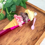 トリプルアイスのスイーツ☆デコペン（チョコ）