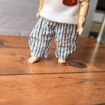 バレルワイドパンツ(ストライプ)
