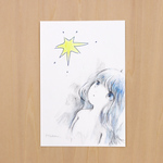 ゆれてる星と女の子 / 原画 送料無料　