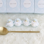 手縫いの小さなぬいぐるみ spoon penguin【ラムネ】1羽