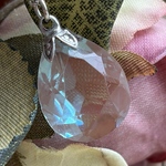 【saphiret】アンティークサフィレット　dropネックレス　C