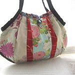 【10-22】和柄*和風*グラニーバッグ*着物リメイク
