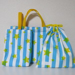 ＳＡＬＥ　 入園入学セット(ストライプスターブルー）
