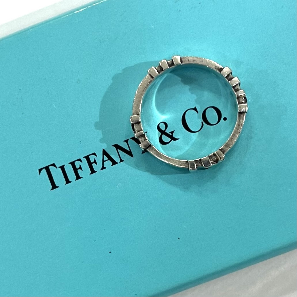 TIFFANY&CO.】【13号】2874 アトラスリング指輪 2006年限定／シルバー