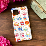 ChinaTea ハードスマホケース｜中国茶器（白）iPhone/Android