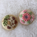 ご予約品  刺繍ブローチSセット