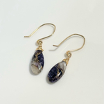 レピドライトコッパー　シンプルピアス