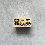 パンダ・くま・敏夫のぬいぐるみ