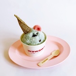 【新作】KUMA ice cream（チョコミント×ラズベリー）