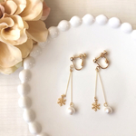 雪の結晶earring