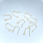 【10ﾍﾟｱ20個入】　K16GP　フックピアス