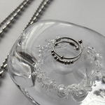 - Nua / ring - ヌア オールステンレス シルバー リング 指輪 個性的