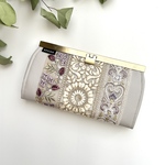 インド刺繍リボン　 長財布　Sサイズ