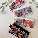 インド刺繍リボン　ミニポーチ　リップケース コインケース
