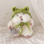 はむにぎり　カエルボンネット　おたまじゃくしバッグ　🐸