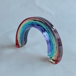 虹のオブジェ《ティント・L》＊虹の橋＊