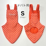 鳩のオムツ・ドバト用（Ｓ)（バードスーツ.バードダイパー）3ミリ玉オレンジ