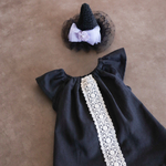 【Halloween予約ページ】チュニック・被り物　　犬 服 ハロウィン チュニック ワンピース 被り物 かぼちゃ 魔女 帽子