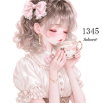 《 No.1345 》Sakuraꕤ オリジナル人物ステッカー シール ステッカー