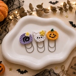 ペーパークリップ　バインダー貯金saving　マネークリップ　リフィル貯金　くまさんたちのハロウィンパーティー