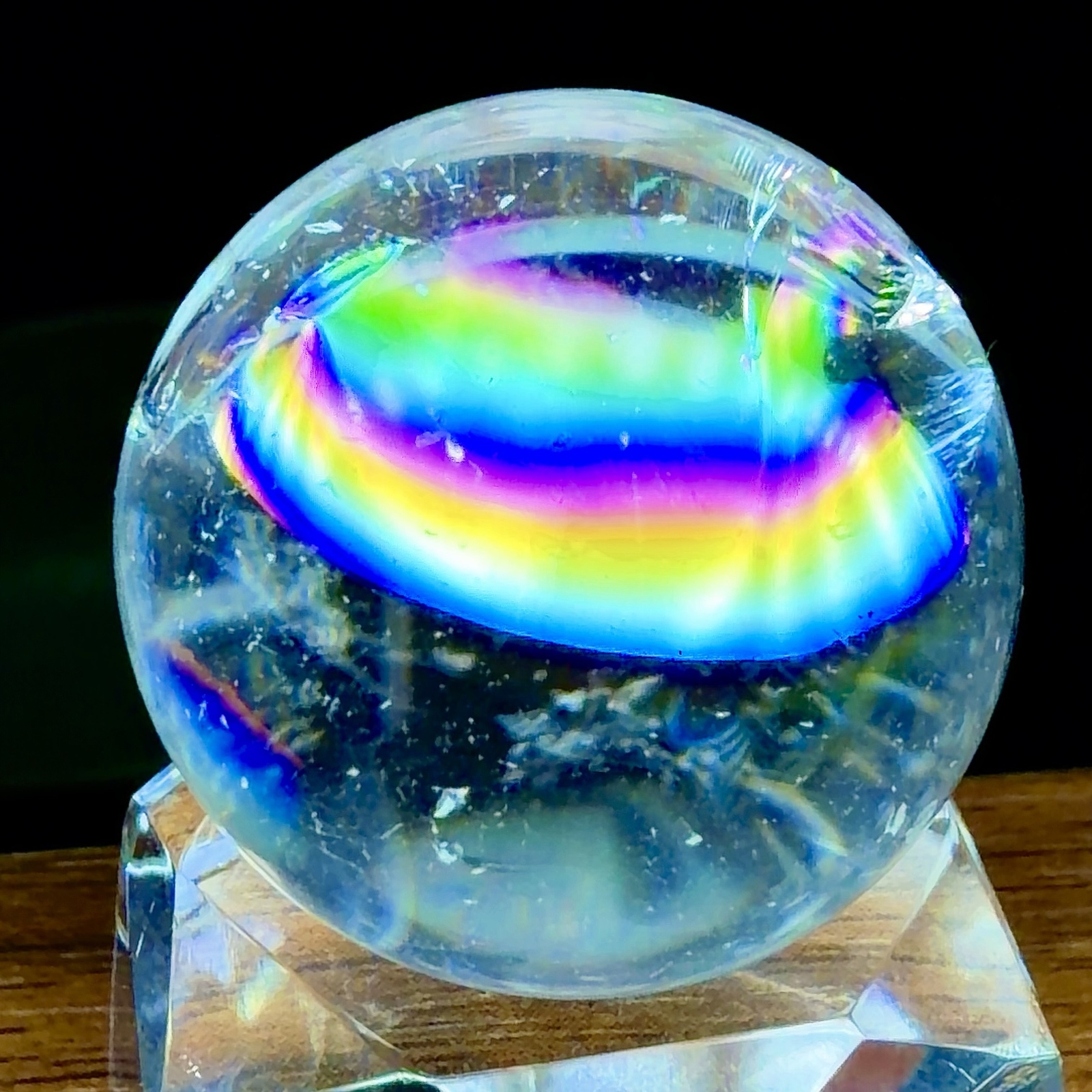ヒマラヤ水晶　水晶　丸玉　スフィア　パワーストーン　天然石　【超美品】 1 ❣️BIGセール❣️ヒマラヤ水晶 水晶 丸玉 スフィア パワーストーン