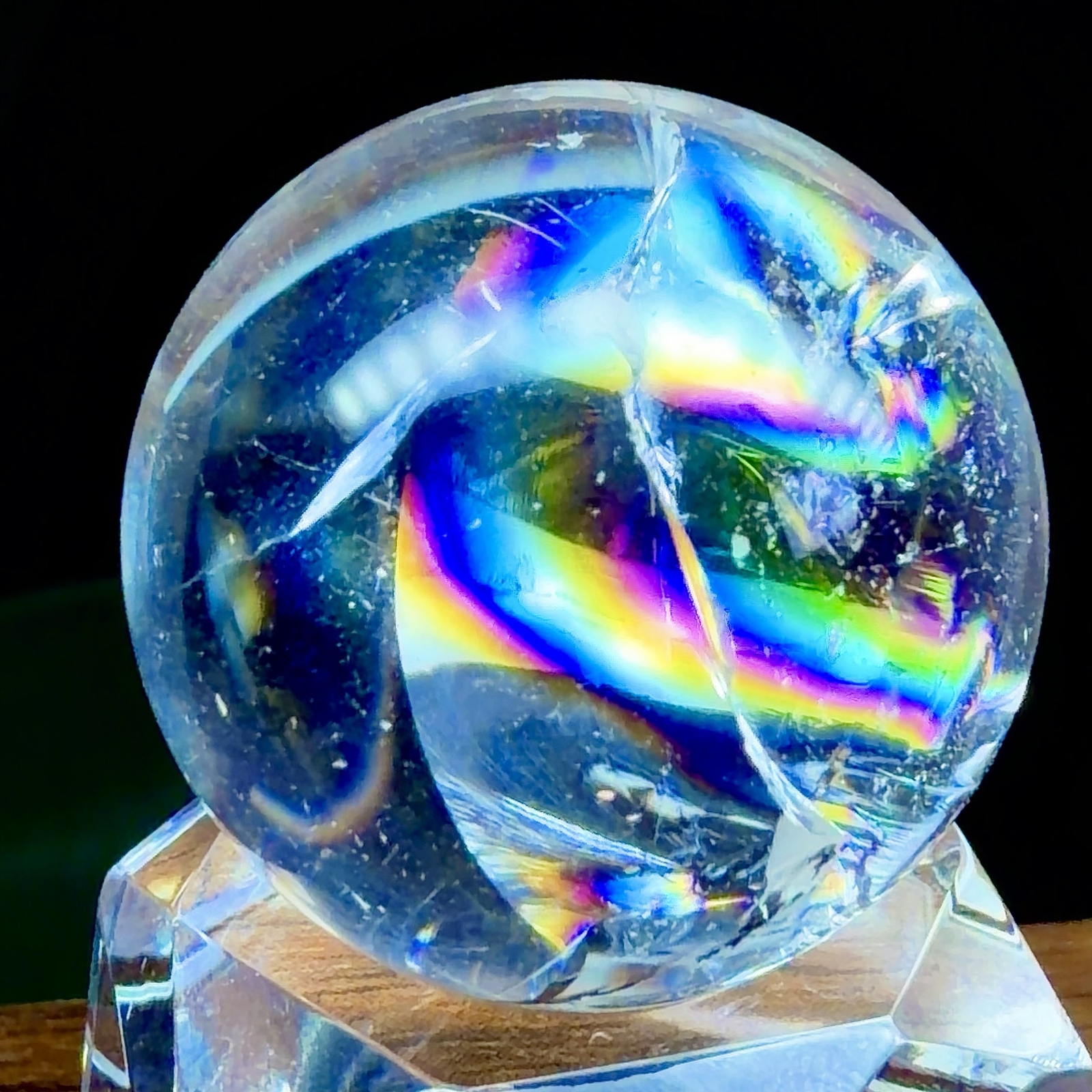 ヒマラヤ水晶　水晶　丸玉　スフィア　パワーストーン　天然石　【超美品】 3 ❣️BIGセール❣️ヒマラヤ水晶 水晶 丸玉 スフィア パワーストーン
